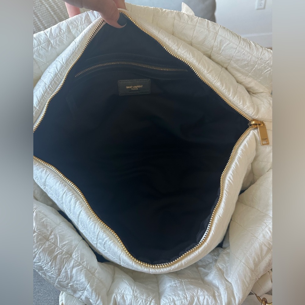 *SOLD* YSL Quilted Travel Duffle - Picture 7 of 12